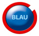 Blau Ständer